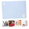 INOOMP Dog Feeding Mat - Absorbent and Non-Slip view 4