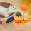 Catnip Ball Toy for Cats with Interactive Dental Care view 3