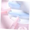 3-Piece Round Silicone Lip Brushes with Caps for Precise Application view 2