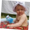 4-Pack Children's PE Cartoon Bath Sponges for Gentle Cleaning view 3
