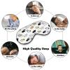 Sleep Mask for Sleeping, Cute Cat Design, Filled with High-Quality Mulberry Silk, Soft and Breathable Silk Eye Mask view 4