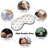Sleep Mask with Pink Owl for Light Blocking, Eye Mask for Women and Men, Side Sleepers, Swelling, Dry Eyes and Headaches, Adjustable Strap view 4