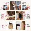 Women’s Human Hair Topper with Mono Base, PU Coating, and Clips view 4