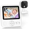 OBVHNUA 720p Video Baby Monitor with Camera, 2.8-Inch IPS Screen, VOX, Night Vision and Two-Way Audio view 1