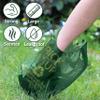 HugglePets Pick It Up Large Dog Waste Bags with Tie Handles, 21 Rolls of 15 Bags, 315 Bags Total, Lavender-Scented, 65% Recycled, Green view 3