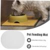 WOONEKY Pet Feeding Mat for Dogs and Cats view 2
