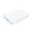 Kisangel Foldable Glass Cat Litter Box, Deformation-Resistant, for Kittens and Puppies view 1