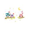 Removable Owl Wall Decals for Kids’ Rooms and Bedrooms view 1