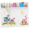 Removable Owl Wall Decals for Kids’ Rooms and Bedrooms view 3
