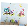 Removable Owl Wall Decals for Kids’ Rooms and Bedrooms view 4