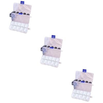 minkissy 20-Roll Box of Black and White French Tip Nail Stickers