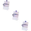 minkissy 20-Roll Box of Black and White French Tip Nail Stickers view 1