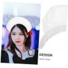 HAKIDZEL Elegant Women's Maid-Style Headband, White Fabric and Plastic, for Parties and Cosplay view 3