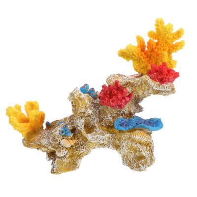 CIYODO Artificial Coral Reef Aquarium Decoration for Medium Aquariums