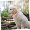Supvox Adjustable Pink Silicone Pet Locator Collar Cover view 2