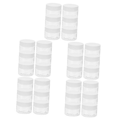 Healeved 30-Piece Empty Refillable Cosmetic Cream Jars