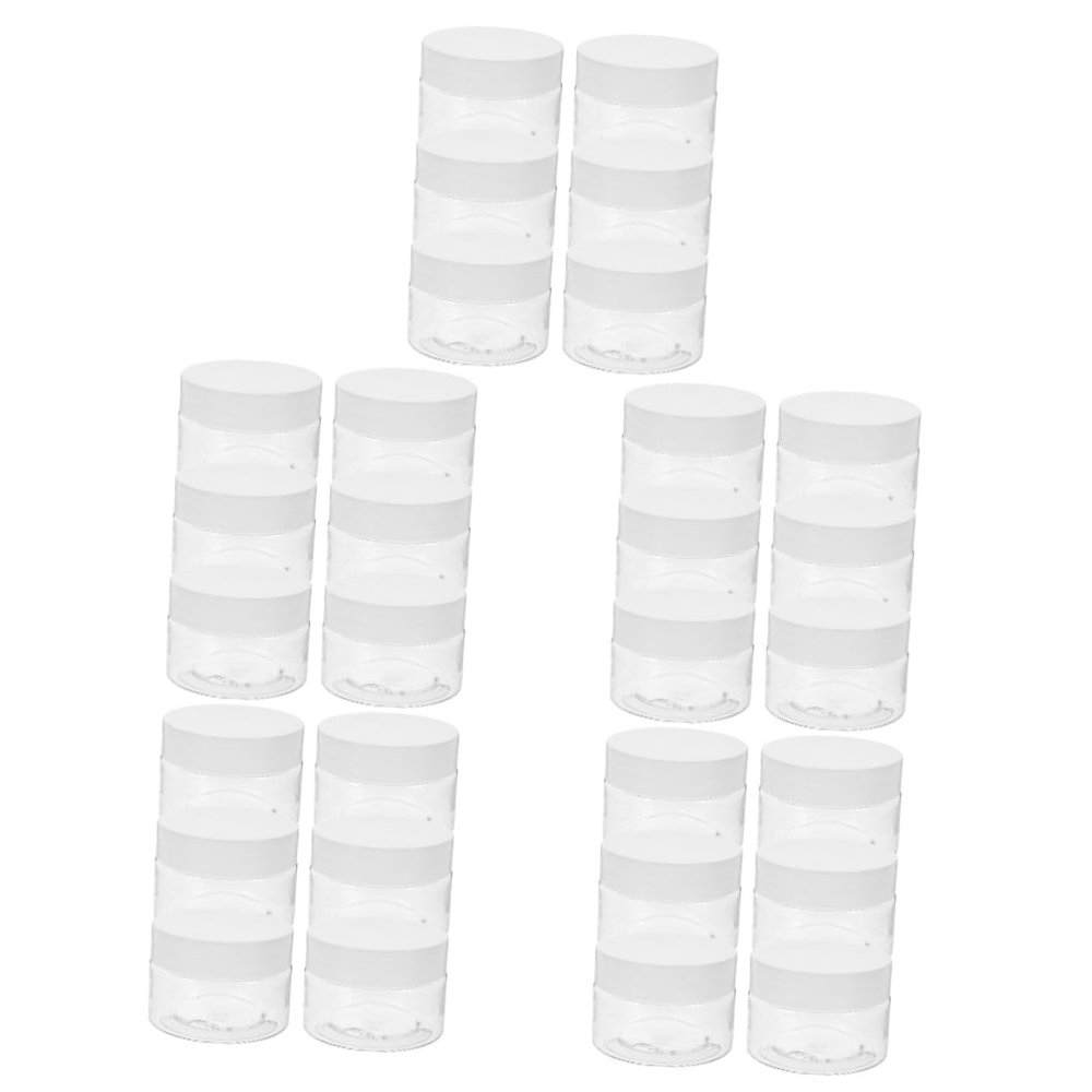 Healeved 30-Piece Empty Refillable Cosmetic Cream Jars