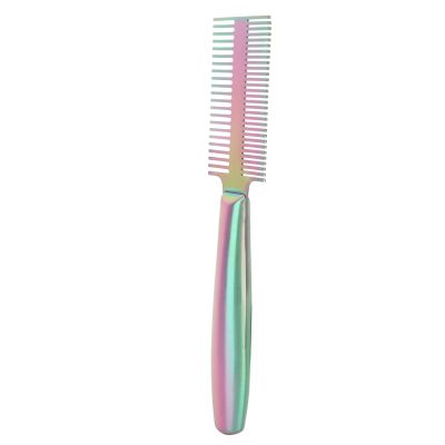 Dog Grooming Comb with Closed Teeth