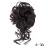 Messy Curly Bun Hairpiece with Elastic Band view 2