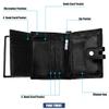 WolFum RFID Anti-Theft Men's Wallet, Leather Buckle, Retro Cowhide, Casual Coin Purse for Men (Color: 3-Pack, Size view 3