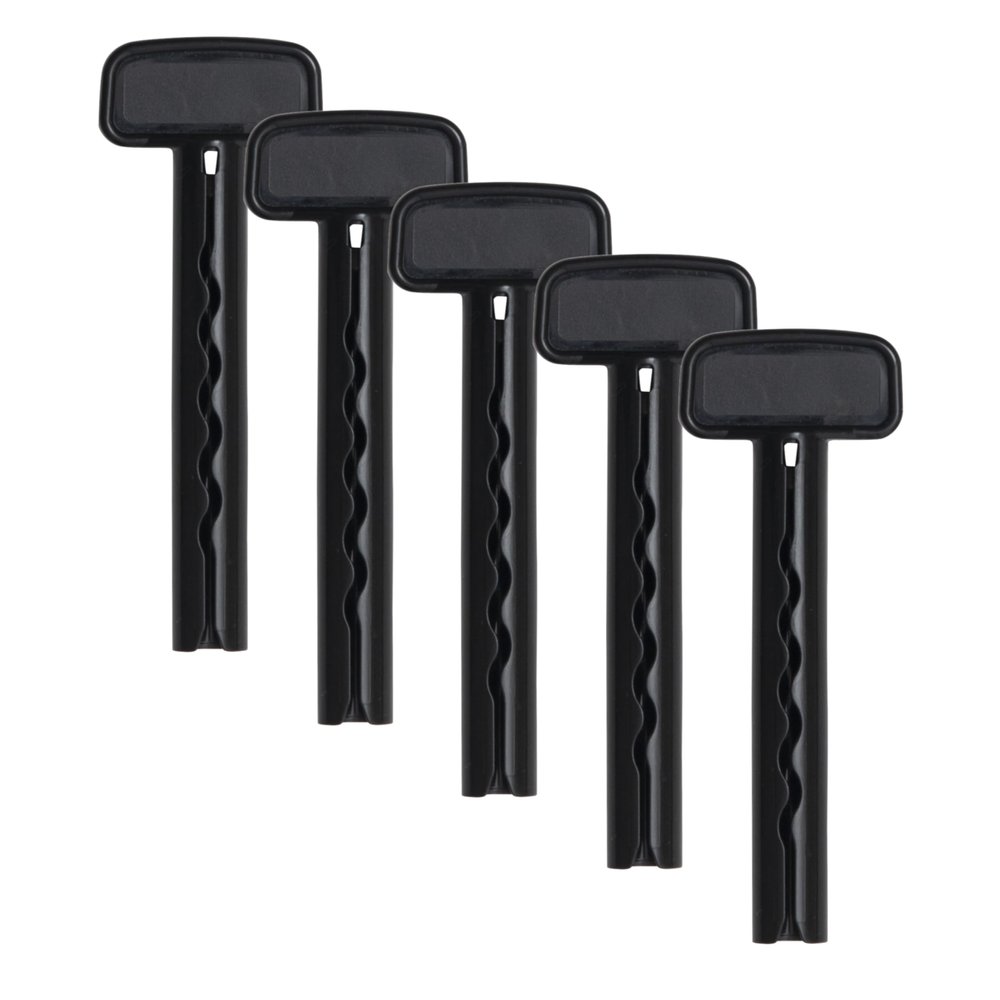 TubiPress Tube Squeezer, Made in Germany, 66 mm, 5-Pack, Black