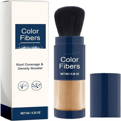 Supersize Color Fibers with Refill Set, Hair Thickener for Root Touch-Up (Gold)