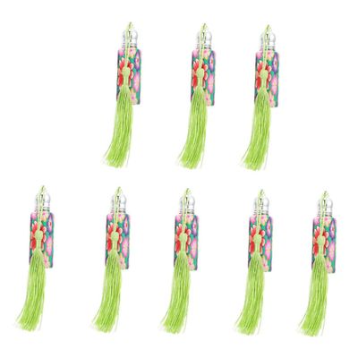 8 Refillable 6 mL Glass Roll-On Bottles for Perfume and Oil Blends
