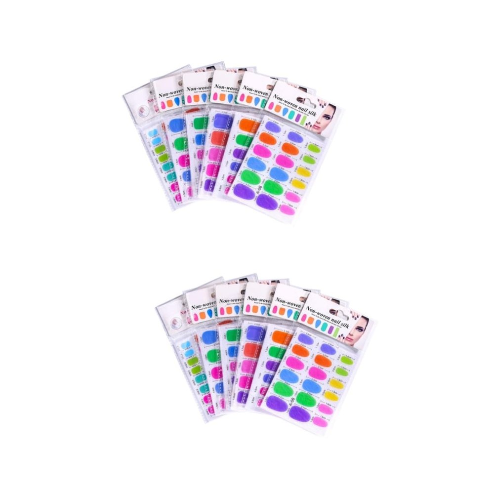 Healeved 2-Piece Nonwoven Nail Silk for Nail Extensions