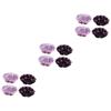 FRCOLOR 12-Pack Women's Waterproof Shower Caps for Thick, Curly Hair view 1