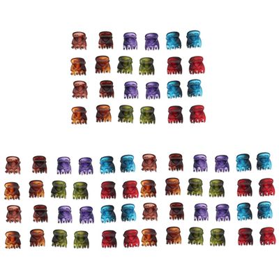 FRCOLOR 144-Piece Mini Hair Clips, Colorful Small Hair Clips for Girls, Creative Hairstyles and Daily Use