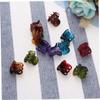 FRCOLOR 144-Piece Mini Hair Clips, Colorful Small Hair Clips for Girls, Creative Hairstyles and Daily Use view 2