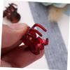 FRCOLOR 144-Piece Mini Hair Clips, Colorful Small Hair Clips for Girls, Creative Hairstyles and Daily Use view 4