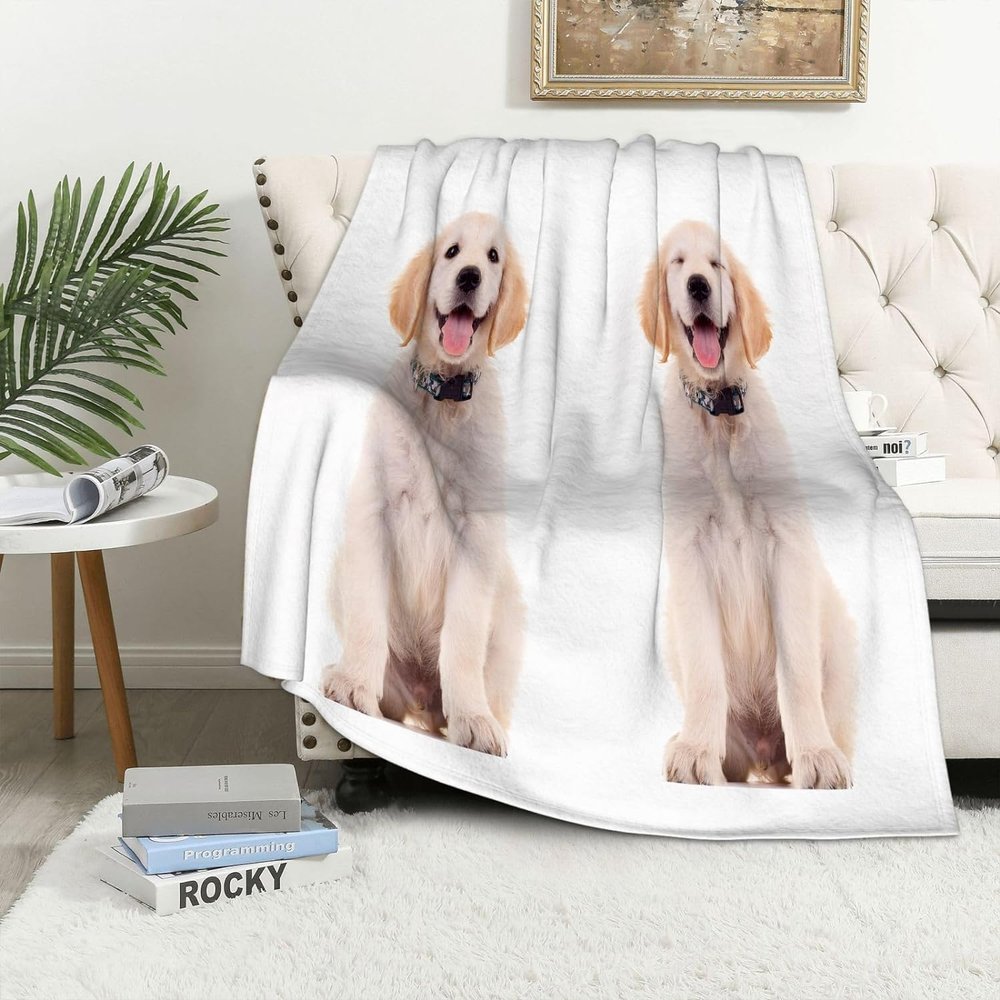 Soft 3D Flannel Fleece Throw Blanket, 180 x 200 cm