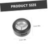 TOVINANNA Portable Empty Magnetic Makeup Palette with Multiple Compartments, Plastic, 4 Pieces view 2