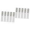 FOMIYES 2 Sets Rhinestone Lip Gloss Tubes, Leakproof Covers, 5 Pieces Each view 1