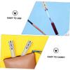 FOMIYES 2 Sets Rhinestone Lip Gloss Tubes, Leakproof Covers, 5 Pieces Each view 2