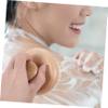 Wooden Shower Exfoliating Brush with Round Handle view 4