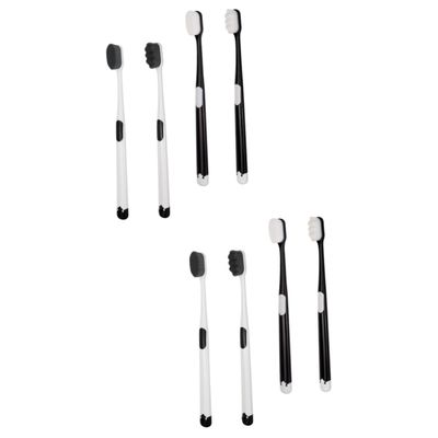 minkissy 8-Piece Soft Toothbrush Set for Adults and Children