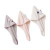 MAGICLULU 3-Piece Bunny Ear Hair-Drying Towel Caps, Lightweight Coral Fleece view 1