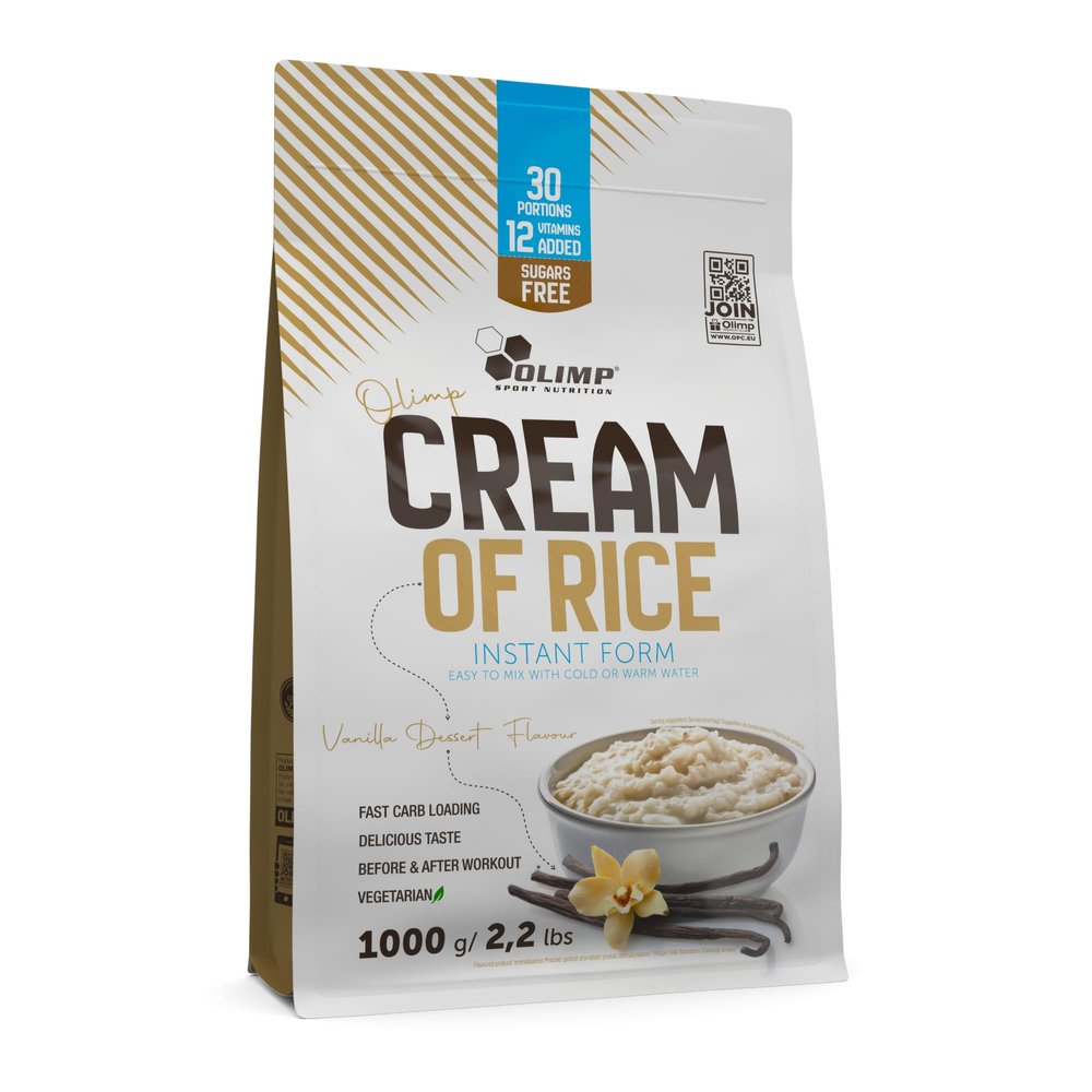 OLIMP SPORT NUTRITION Olimp Cream of Rice - 1000 g - Vanilla