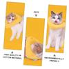 Happyyami Anti-Lick Protective Collar for Pets, Scratch-Resistant Cat Recovery Collar for Wounds and Injuries, Lightweight and Washable view 4