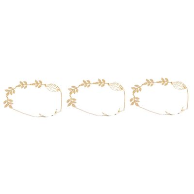 MAGICLULU 3-Piece Gold Bridal Hair Accessories Set