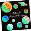 Abaodam Glow-in-the-Dark Solar System Wall Stickers, 1 Set view 4