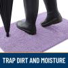 OLANLY Dog Mat for Muddy Paws, 47 x 24 in, Absorbent, Non-Slip, Washable Chenille Mat view 2