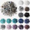 59 mm Natural Crystals, Gravel, Labradorite, Agate and Ore Chips for Aquariums, Home Decor and DIY (No. 35 Sunstone, 100 g) view 2