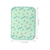 Supvox Summer Pet Bed Cooling Mat for Dogs, Breathable Mesh, Green view 4