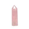 CZAOINCU 1-Piece Natural Rose Quartz Hexagonal Crystal Point, 70–80 mm view 4