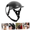 Adjustable Protective Dog Helmet for Pets, PC, Size L, Black view 2
