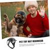Adjustable Protective Dog Helmet for Pets, PC, Size L, Black view 4