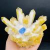 CZAOINCU Natural Ghost Phantom Quartz Rock Crystal Home Decor, 1 Piece, 650–700 g view 3